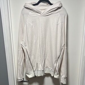 Lululemon hooded sweatshirt light pink size 12